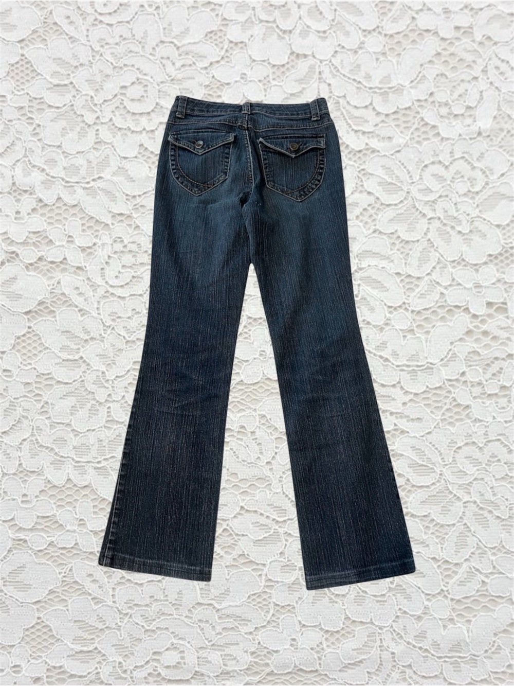vintage‎ low rise butt pocket bootcut/flare jeans